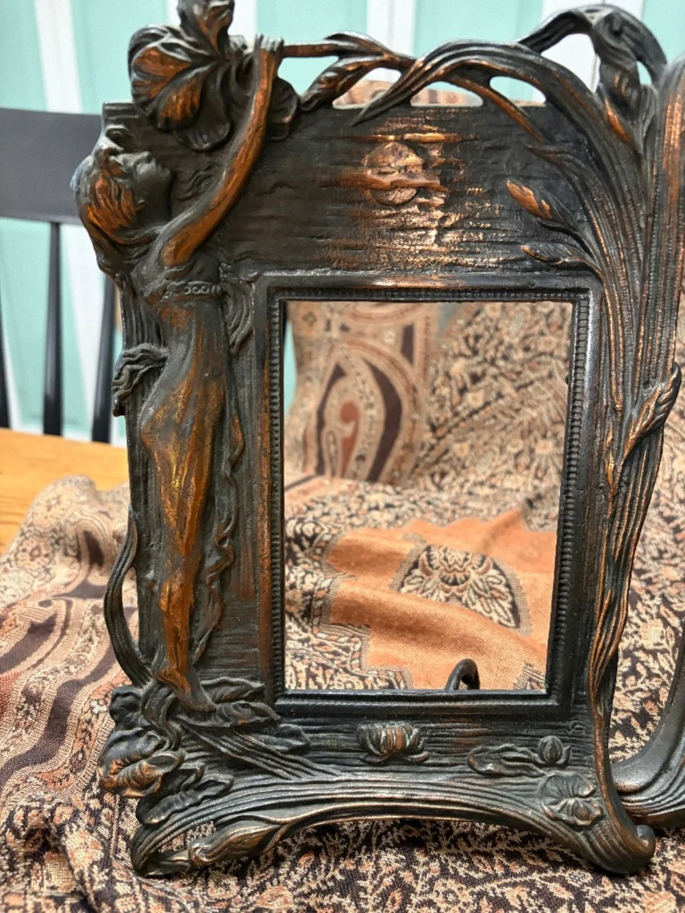 Bronze Art Nouveau Frames